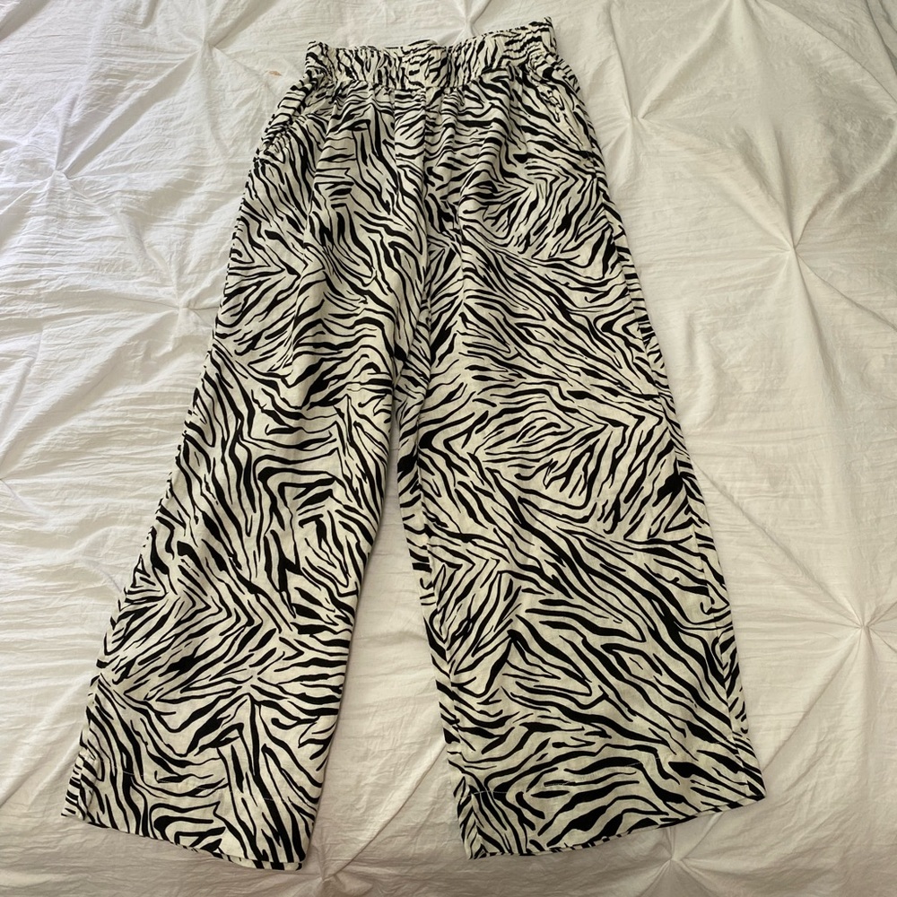 NICOLE MILLER Wide Leg Pants